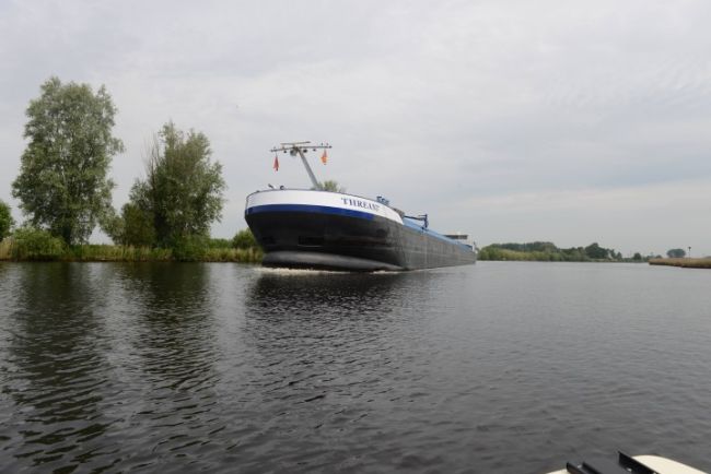 Er was vandaag veel beroepsvaart