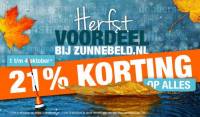 Profiteer van 21% korting over al onze producten