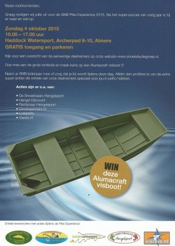 Win een prachtige visboot