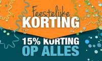 Profiteer 7 dagen lang van onze feestelijke korting