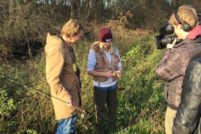 Isabel Van Lieshout over vliegvissen in Vis TV Next