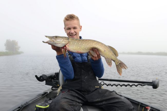 Een mooie snoek